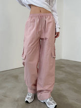 Baggy-Cargohose mit Reißverschlusstasche